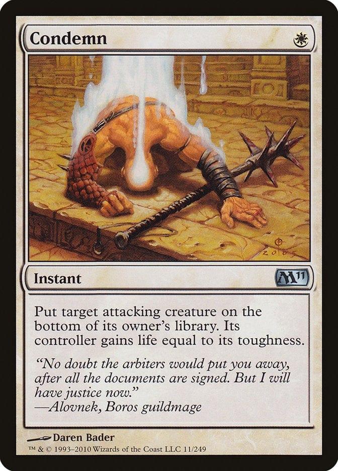 Magic: The Gathering MTG Single Condemn [Magic 2011]