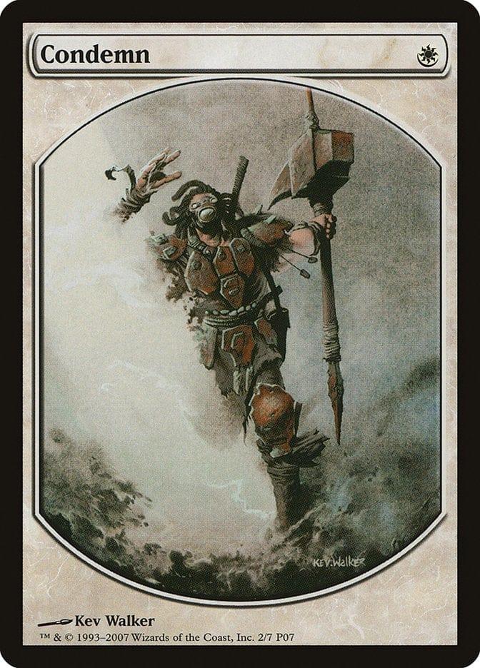Magic: The Gathering MTG Single Condemn [Magic Player Rewards 2007]