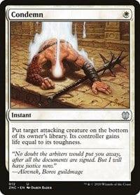 Magic: The Gathering MTG Single Condemn [Zendikar Rising Commander]