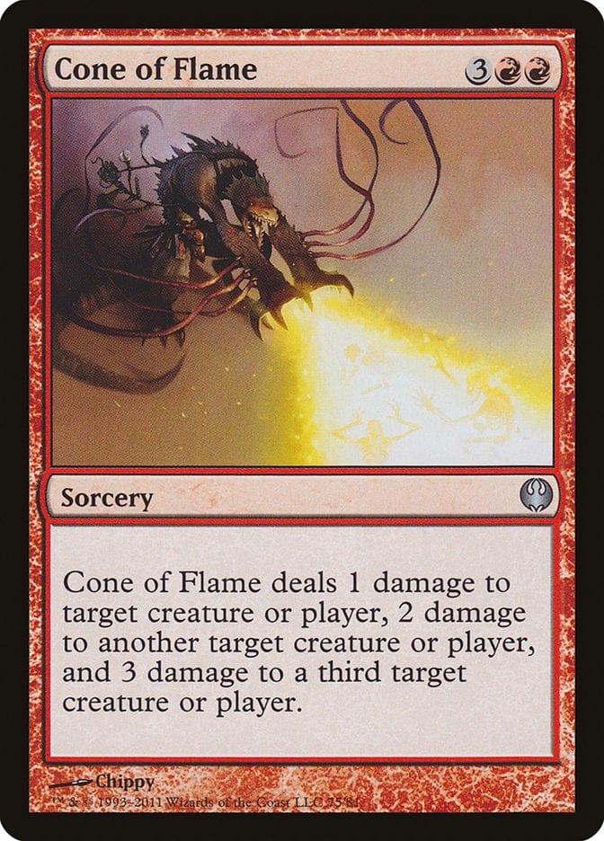 Magic: The Gathering MTG Single Cone of Flame [Duel Decks: Knights vs. Dragons]