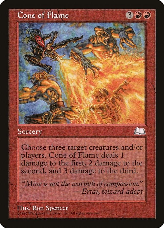 Magic: The Gathering MTG Single Cone of Flame [Weatherlight]