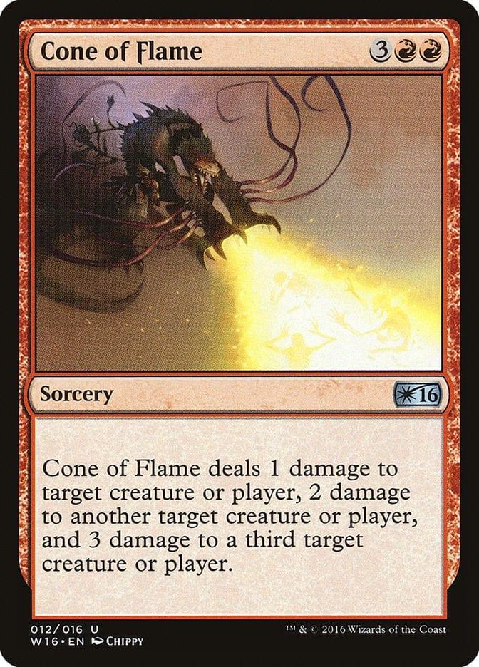 Magic: The Gathering MTG Single Cone of Flame [Welcome Deck 2016]