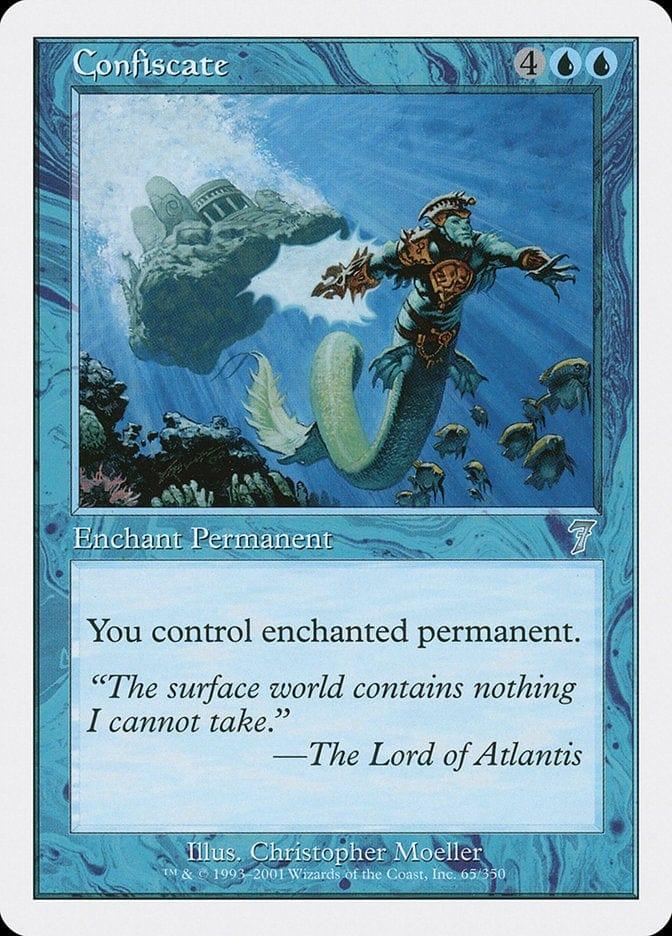 Magic: The Gathering MTG Single Confiscate [Seventh Edition]