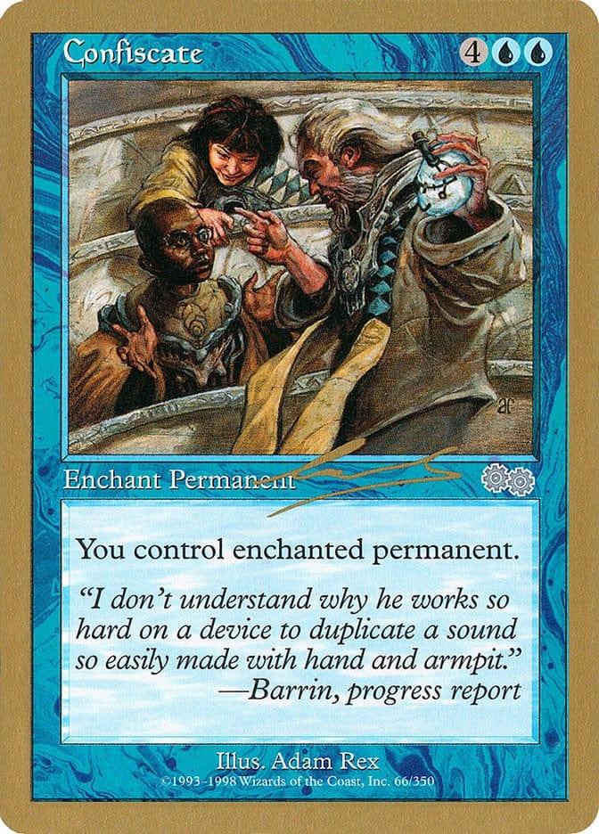 Magic: The Gathering MTG Single Confiscate [World Championship Decks 2000]