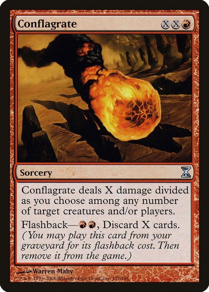 Magic: The Gathering MTG Single Conflagrate [Time Spiral]