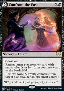Magic: The Gathering MTG Single Confront the Past (Promo Pack) [Strixhaven: School of Mages Promos]