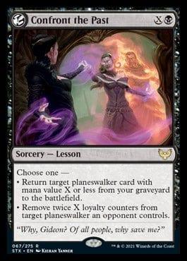 Magic: The Gathering MTG Single Confront the Past [Strixhaven: School of Mages]