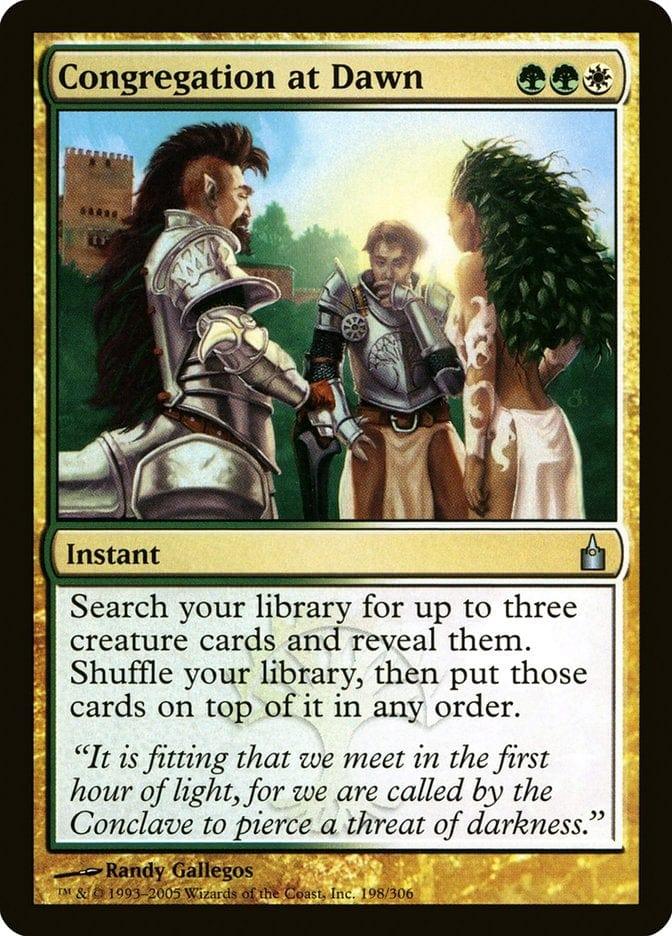Magic: The Gathering MTG Single Congregation at Dawn [Ravnica: City of Guilds]