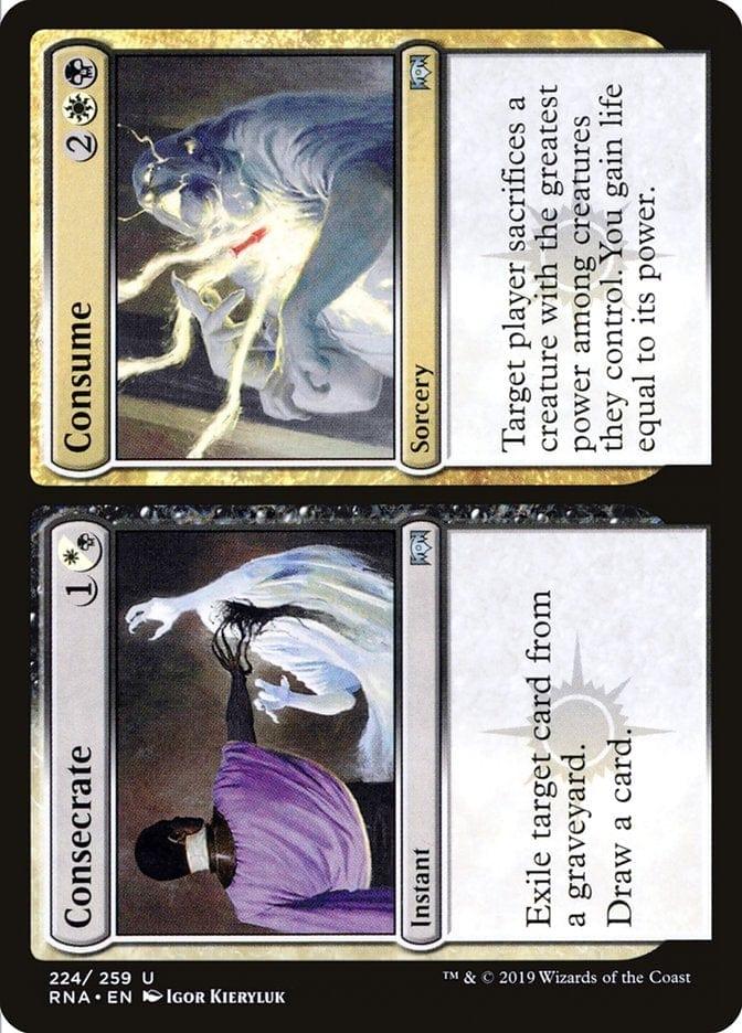Magic: The Gathering MTG Single Consecrate // Consume [Ravnica Allegiance]