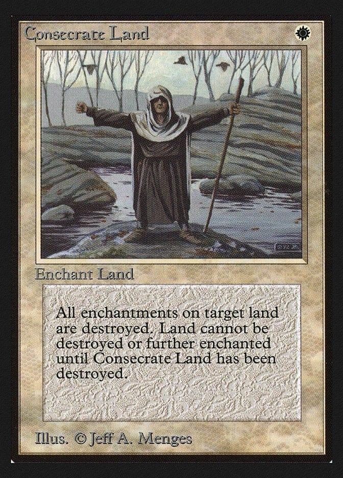 Magic: The Gathering MTG Single Consecrate Land [International Collectors’ Edition]