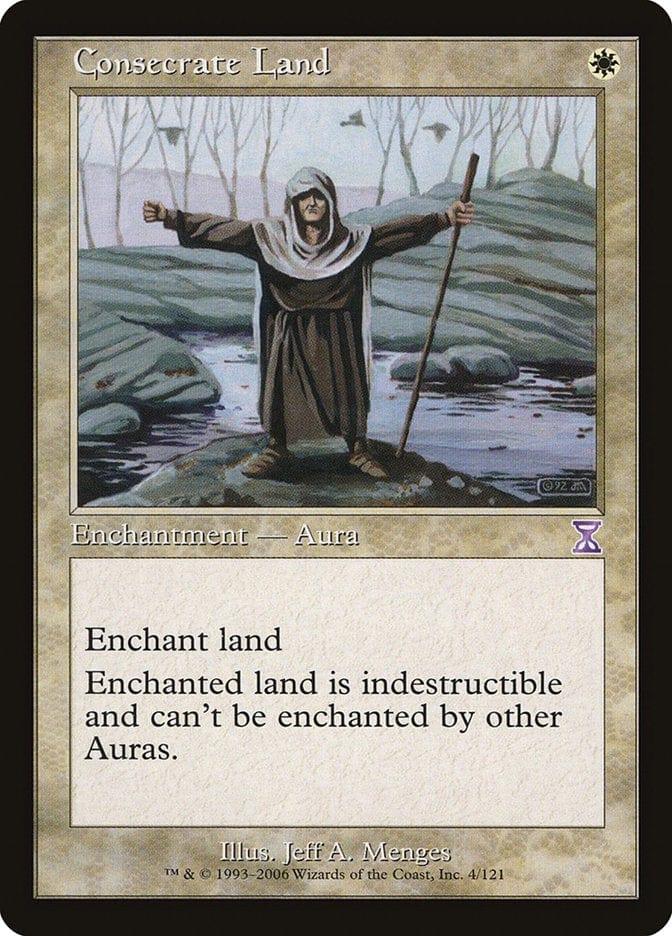 Magic: The Gathering MTG Single Consecrate Land [Time Spiral Timeshifted]