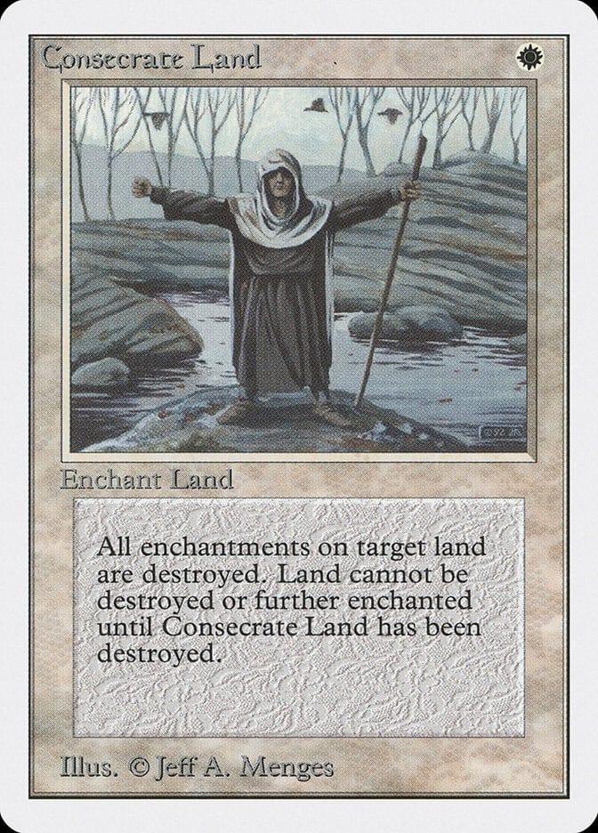 Magic: The Gathering MTG Single Consecrate Land [Unlimited Edition]