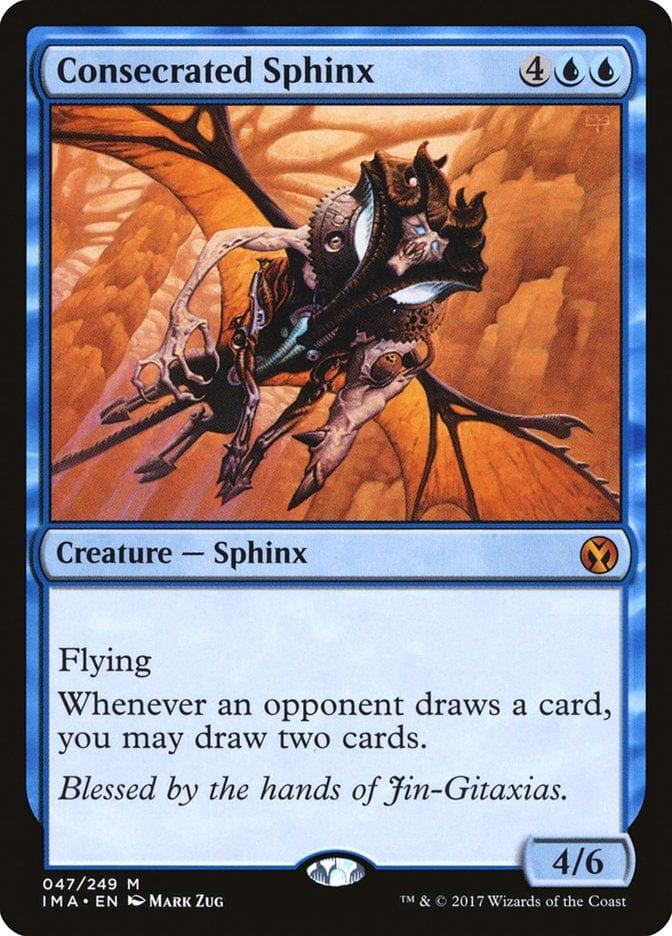 Magic: The Gathering MTG Single Consecrated Sphinx [Iconic Masters]