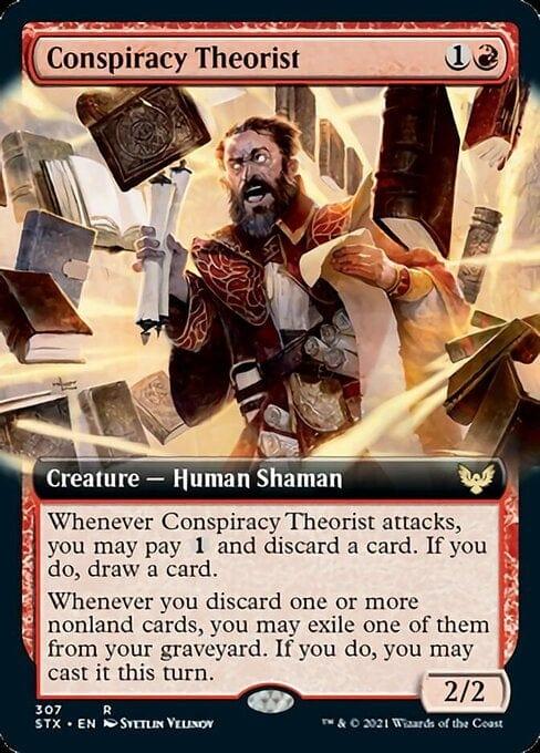 Magic: The Gathering MTG Single Conspiracy Theorist (Extended) [Strixhaven: School of Mages]