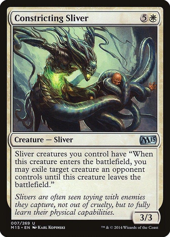 Magic: The Gathering MTG Single Constricting Sliver [Magic 2015]