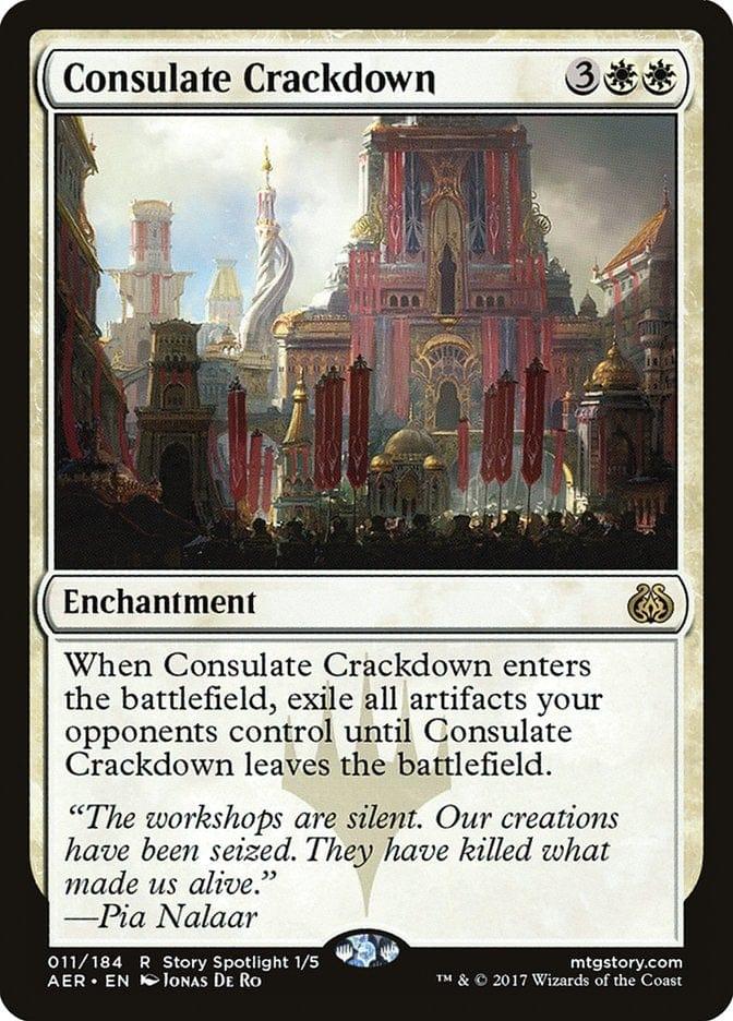 Magic: The Gathering MTG Single Consulate Crackdown [Aether Revolt]