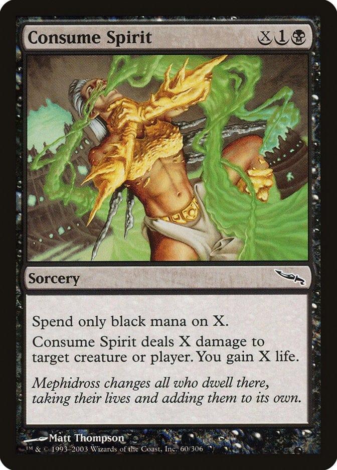Magic: The Gathering MTG Single Consume Spirit [Mirrodin]