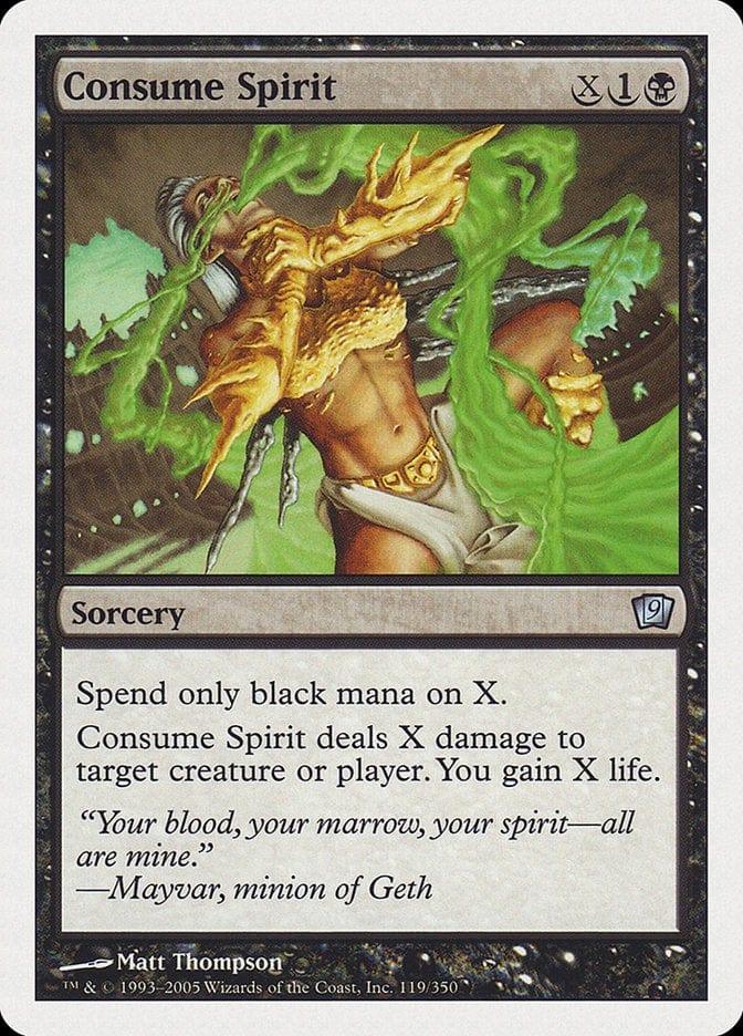 Magic: The Gathering MTG Single Consume Spirit [Ninth Edition]