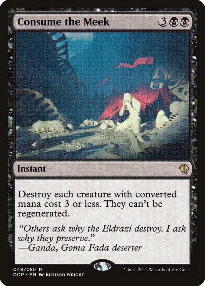 Magic: The Gathering MTG Single Consume the Meek [Duel Decks: Zendikar vs. Eldrazi]