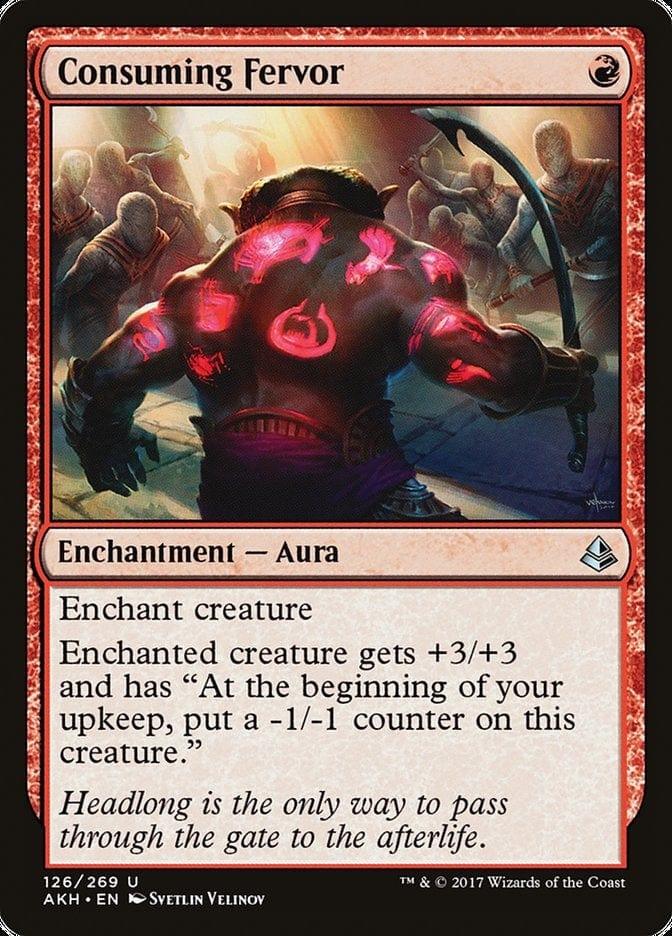 Magic: The Gathering MTG Single Consuming Fervor [Amonkhet]
