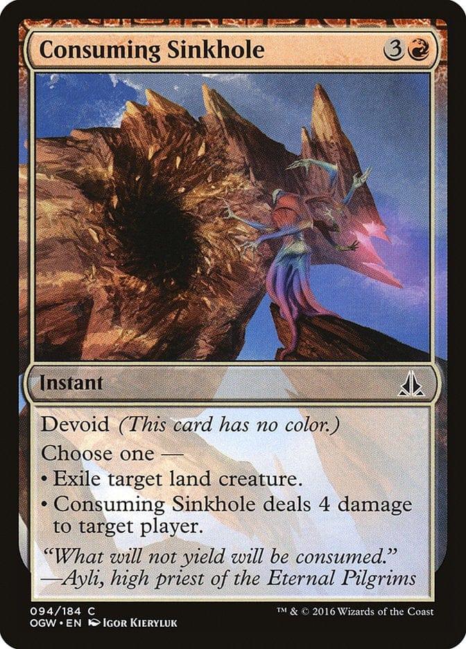 Magic: The Gathering MTG Single Consuming Sinkhole [Oath of the Gatewatch]