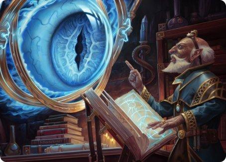 Magic: The Gathering MTG Single Contact Other Plane Art Card [Dungeons & Dragons: Adventures in the Forgotten Realms Art Series]