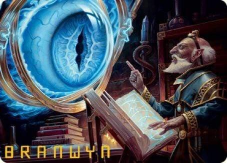 Magic: The Gathering MTG Single Contact Other Plane Art Card (Gold-Stamped Signature) [Dungeons & Dragons: Adventures in the Forgotten Realms Art Series]