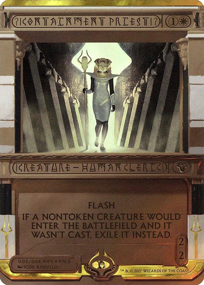 Magic: The Gathering MTG Single Containment Priest (Invocation) [Amonkhet Invocations]