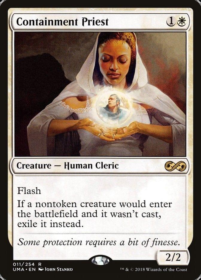 Magic: The Gathering MTG Single Containment Priest [Ultimate Masters]