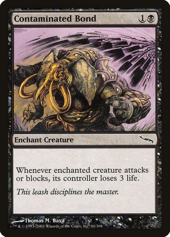 Magic: The Gathering MTG Single Contaminated Bond [Mirrodin]