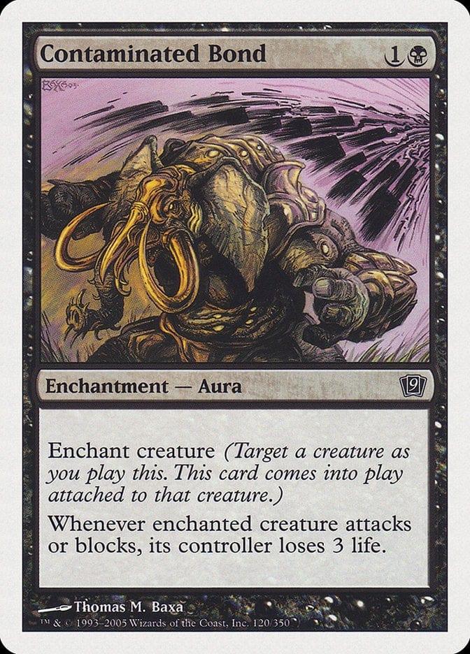 Magic: The Gathering MTG Single Contaminated Bond [Ninth Edition]