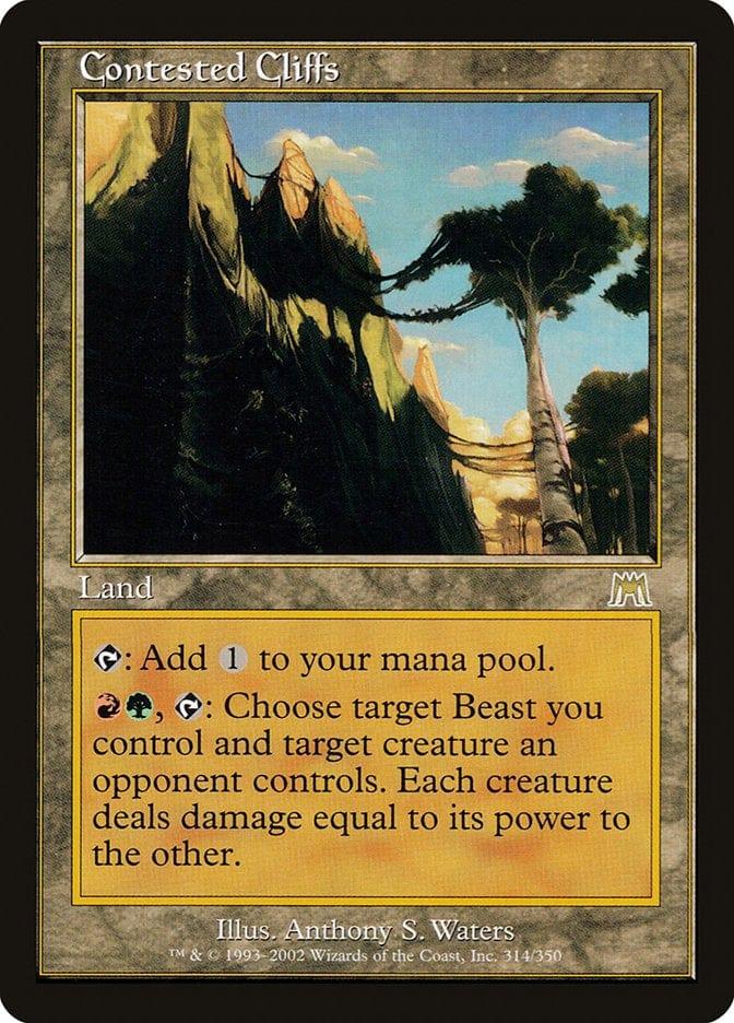 Magic: The Gathering MTG Single Contested Cliffs [Onslaught]