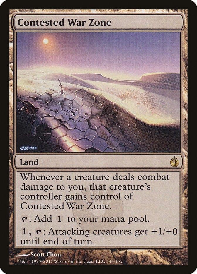 Magic: The Gathering MTG Single Contested War Zone [Mirrodin Besieged]