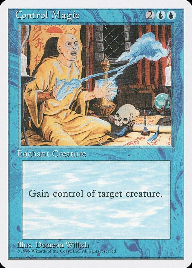 Magic: The Gathering MTG Single Control Magic [Fourth Edition]