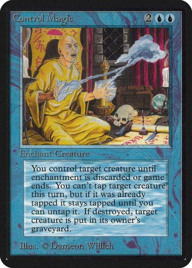 Magic: The Gathering MTG Single Control Magic [Limited Edition Alpha]