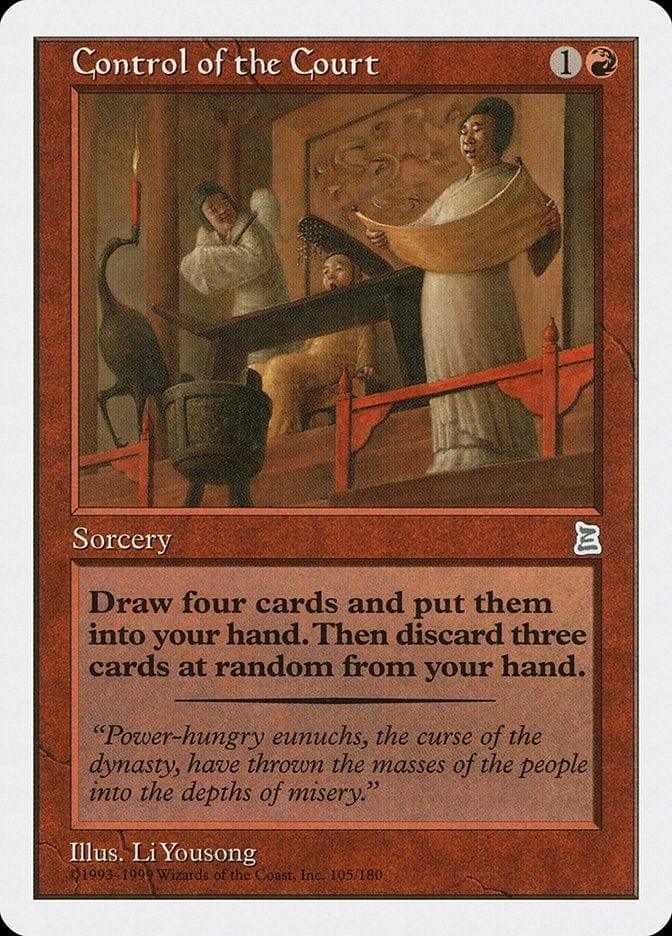 Magic: The Gathering MTG Single Control of the Court [Portal Three Kingdoms]