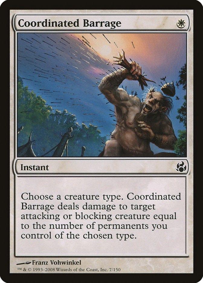 Magic: The Gathering MTG Single Coordinated Barrage [Morningtide]
