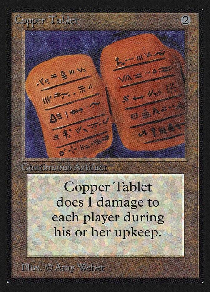 Magic: The Gathering MTG Single Copper Tablet [Collectors’ Edition]