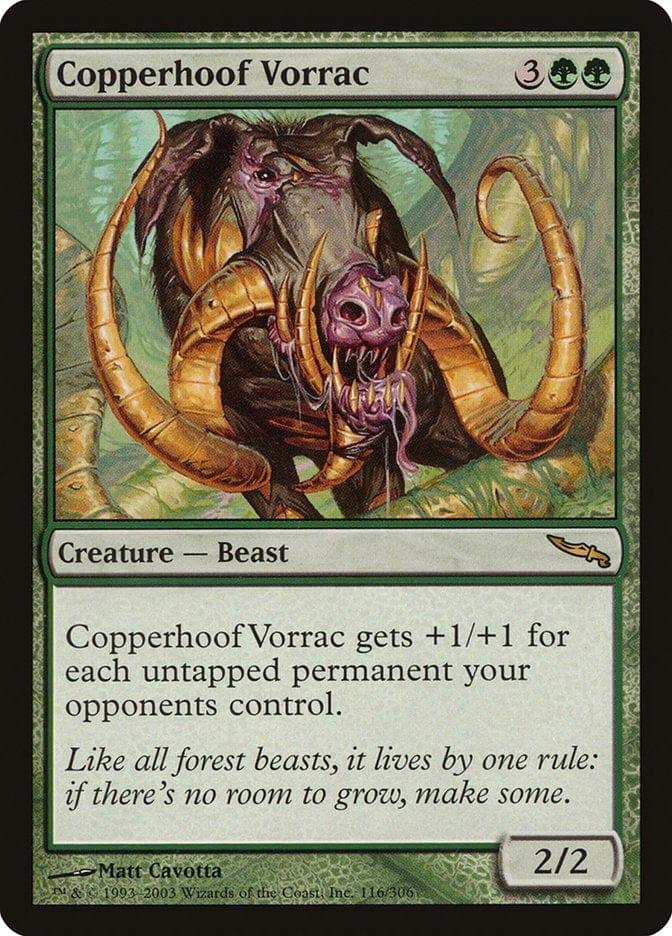 Magic: The Gathering MTG Single Copperhoof Vorrac [Mirrodin]