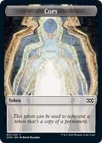Magic: The Gathering MTG Single Copy // Soldier Double-sided Token [Double Masters]