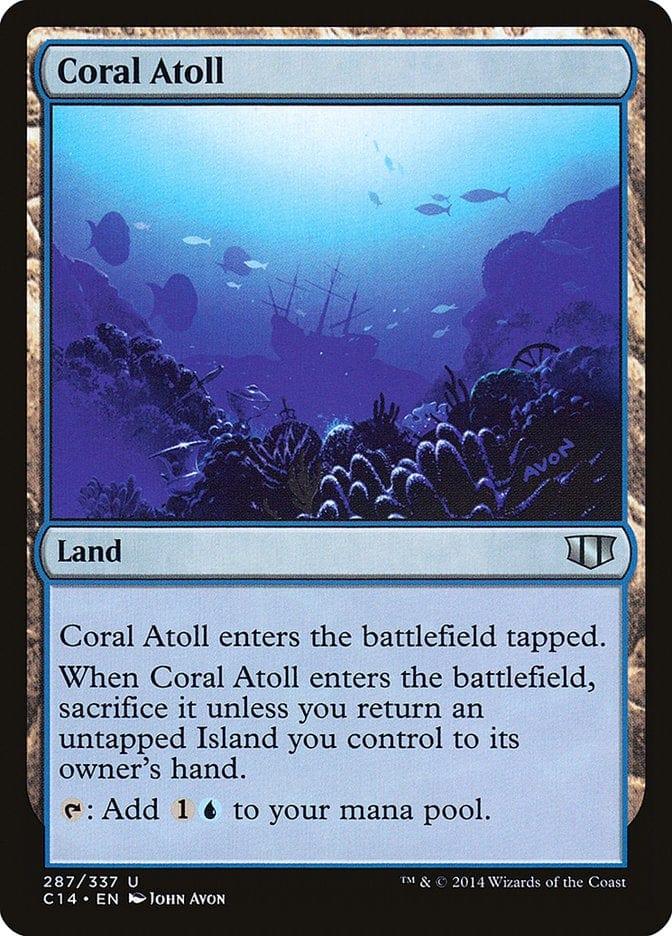 Magic: The Gathering MTG Single Coral Atoll [Commander 2014]