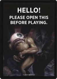 Magic: The Gathering MTG Single Corpse Knight Reminder Card (Knights' Charge Brawl Deck) [Unique and Miscellaneous Promos]
