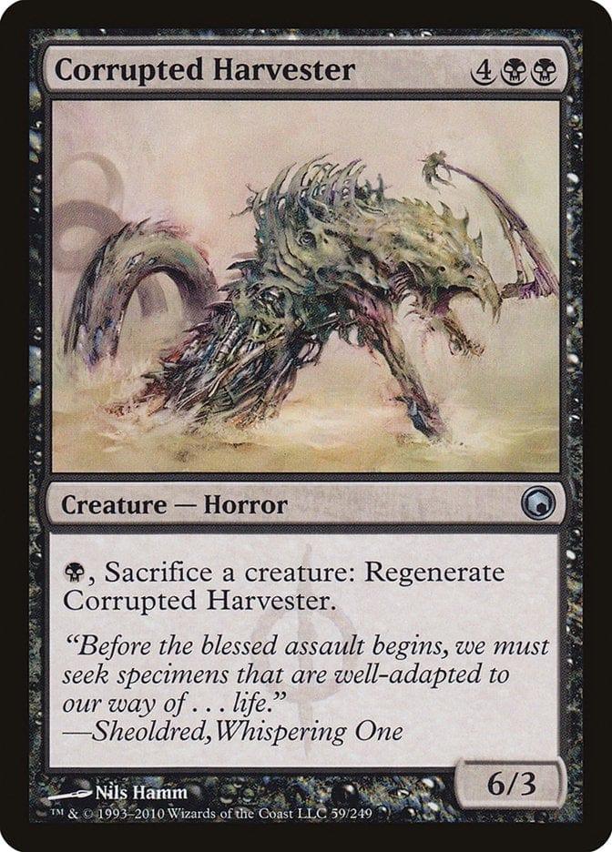 Magic: The Gathering MTG Single Corrupted Harvester [Scars of Mirrodin]
