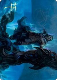 Magic: The Gathering MTG Single Cosima, God of the Voyage Art Card (Gold-Stamped Signature) [Kaldheim: Art Series]