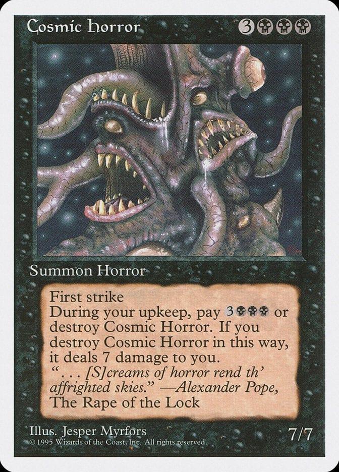 Magic: The Gathering MTG Single Cosmic Horror [Fourth Edition]