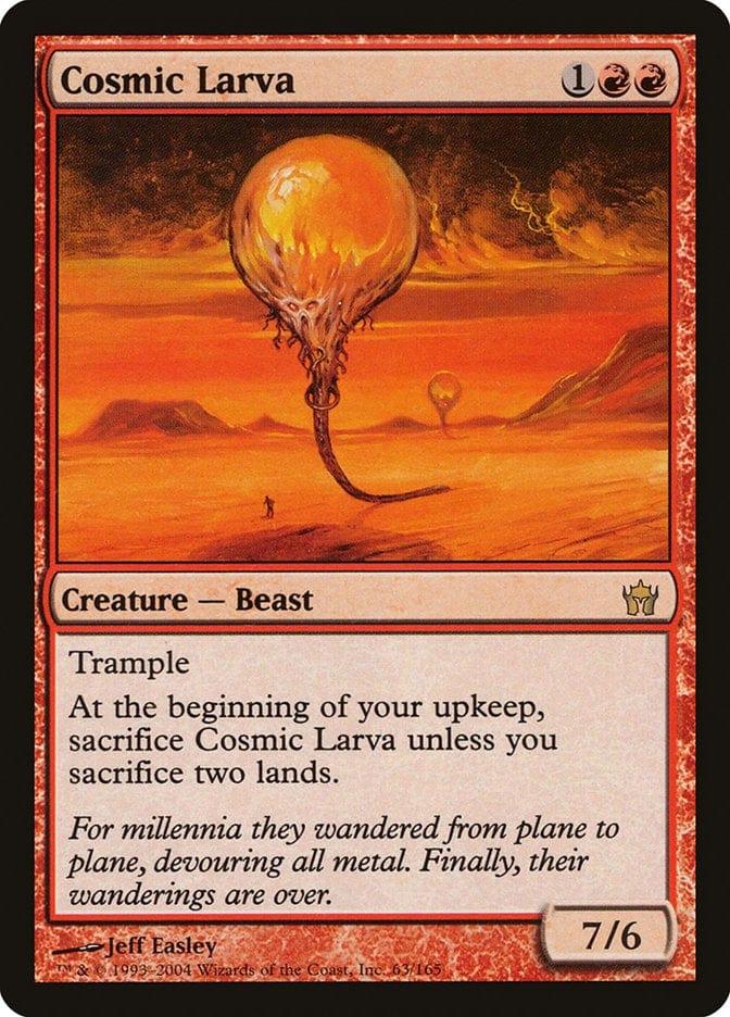 Magic: The Gathering MTG Single Cosmic Larva [Fifth Dawn]