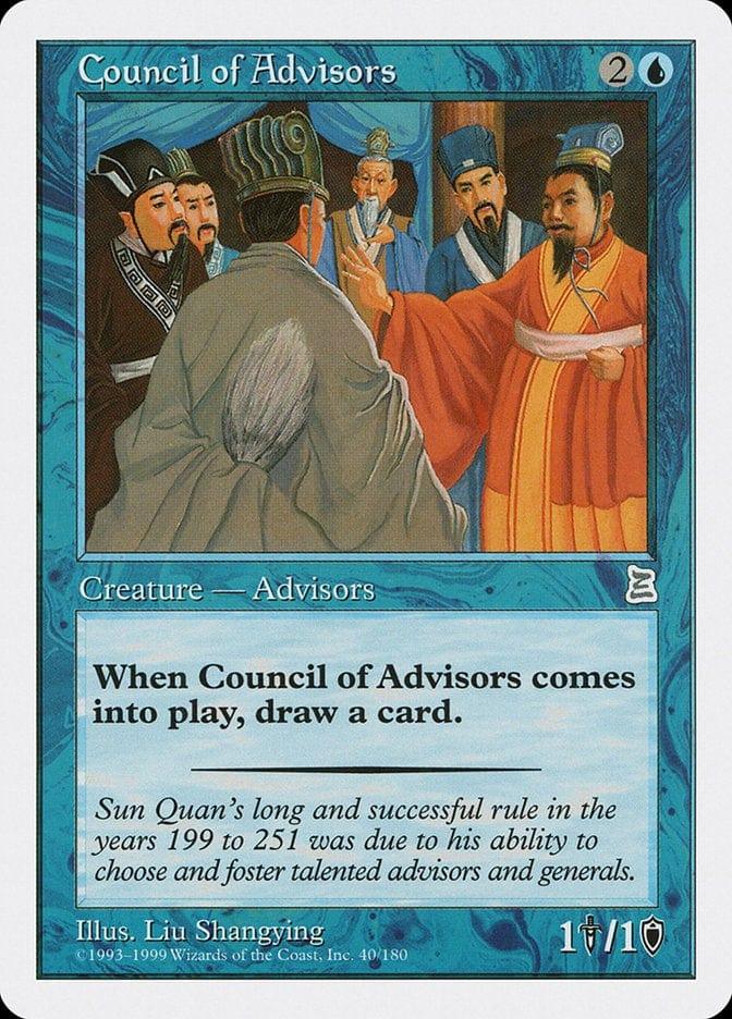 Magic: The Gathering MTG Single Council of Advisors [Portal Three Kingdoms]