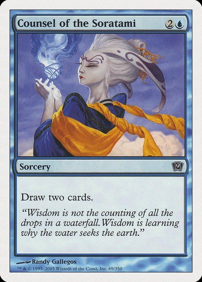 Magic: The Gathering MTG Single Counsel of the Soratami [Ninth Edition]