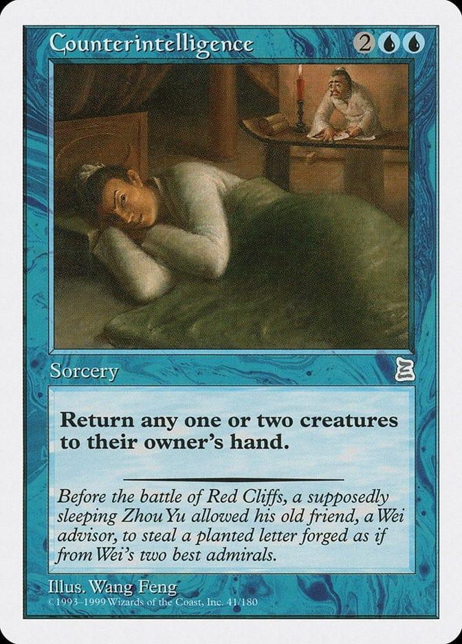 Magic: The Gathering MTG Single Counterintelligence [Portal Three Kingdoms]