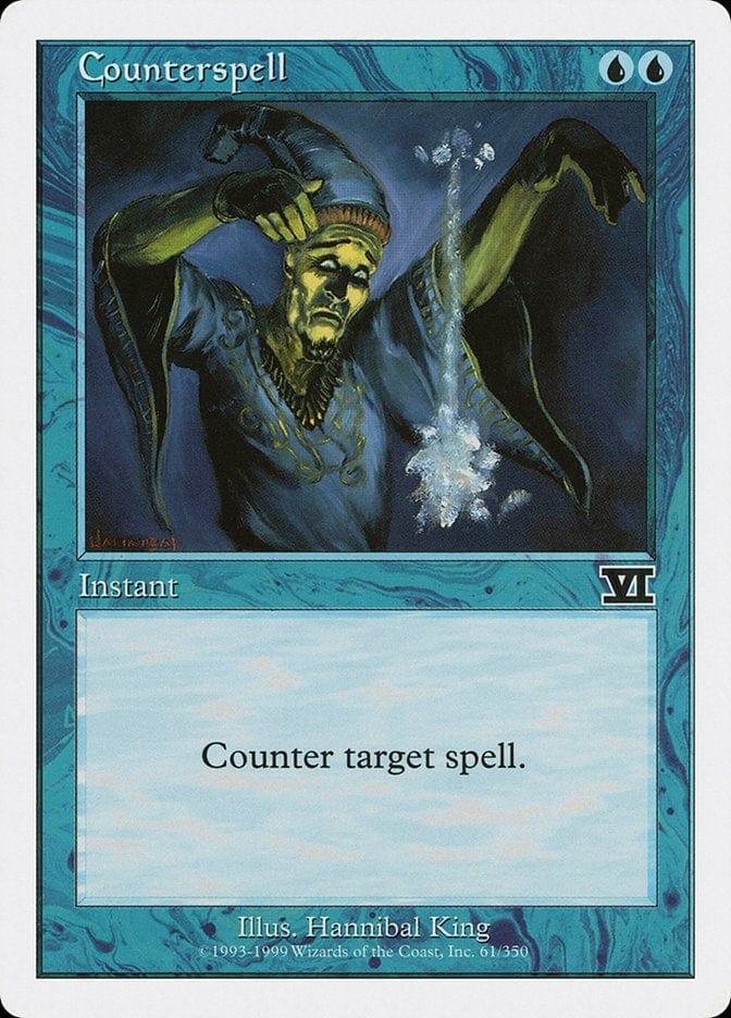 Magic: The Gathering MTG Single Counterspell [Classic Sixth Edition]